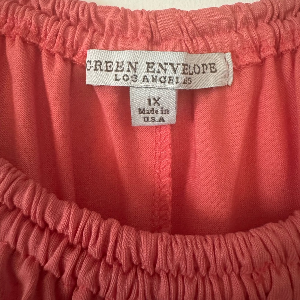 Coral Strappy Tank Top - Picture 4 of 4